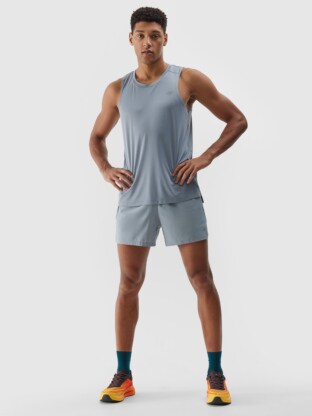 Men's quick-drying running tank top - grey