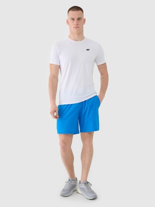 Men's joggers sweatpants - orange