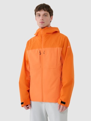 Men's joggers sweatpants - orange