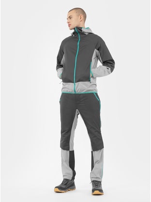 Men's joggers sweatpants - orange