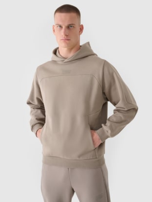 4F x Robert Lewandowski Men's Hooded Sweatshirt - Khaki