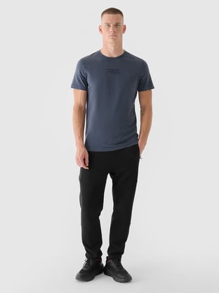 4F x Robert Lewandowski Regular Fit T-Shirt für Herren - grau