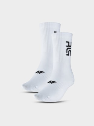 4F x Robert Lewandowski casual crew socks - white