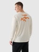 Men's joggers sweatpants - orange