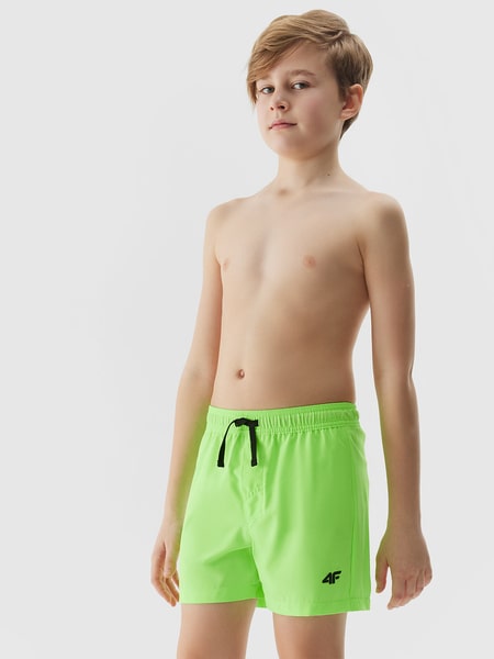 Boy's boardshorts beach shorts - yellow | 4F: Sportswear and