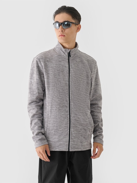ポ959　TOM Polar regular ze stójką męski - szary | 4F - sportowa odzież