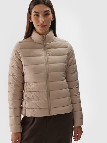 ★DUVETICA★ Cortina Mid Ivory Women's Down Jacket V-24F-VDD Violanti Reversible Hooded Nylon Down Jacket - Vivaldi Boutique