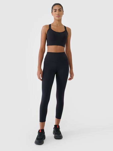 パンツ LUV IS TRUE Banding Training Tights Black QD Compression Tights - Women