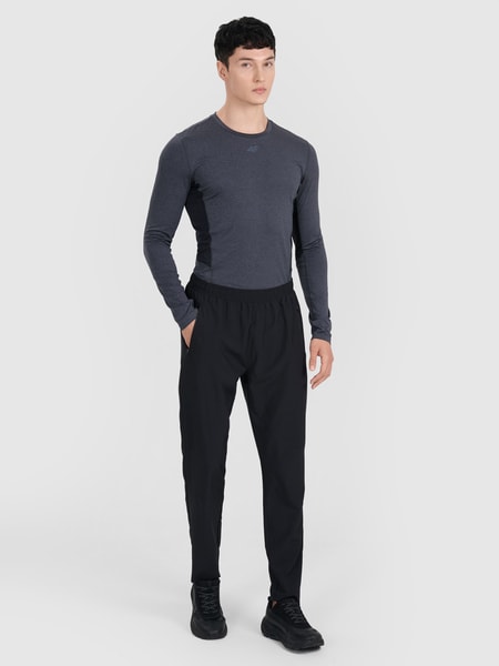 トップス 25SS TRAINING TRACK PANTS Men's Quick Dry Training Pants - Black | 4F: Sportswear and