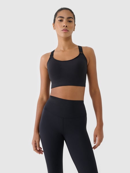 High Support Training Bra - Black | 4F: Sportswear and shoes