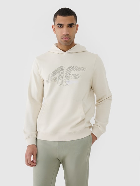 Women's synthetic-filled down jacket - beige | 4F