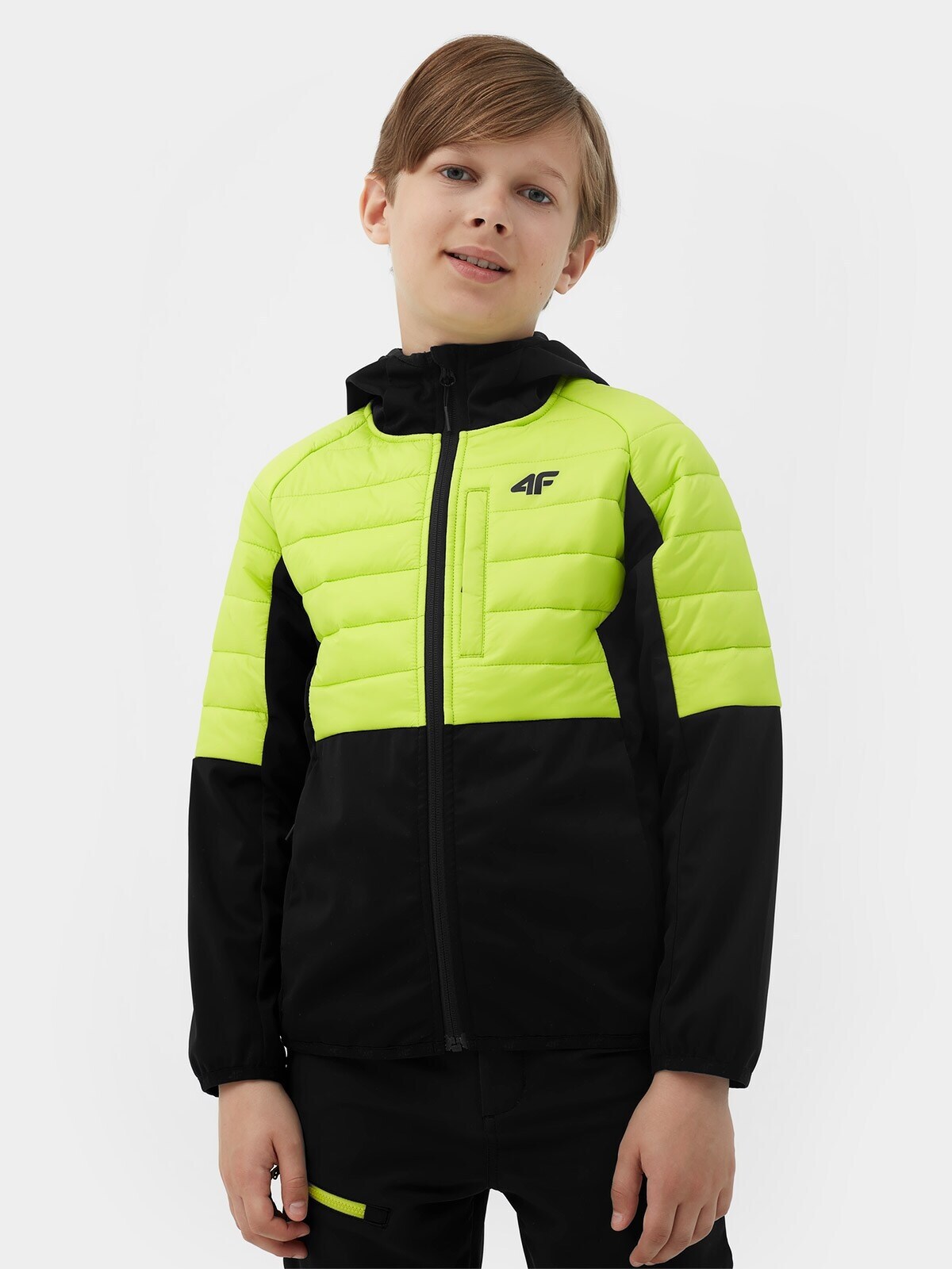 Boys windproof softshell jacket 5000 membrane 4F Sportswear and shoes