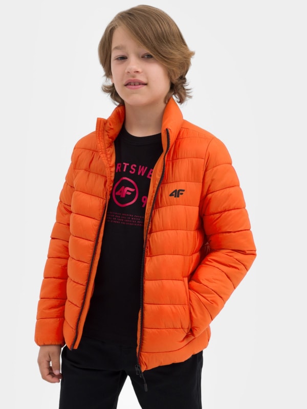 Boys quilted down jacket 4F Sportswear and shoes