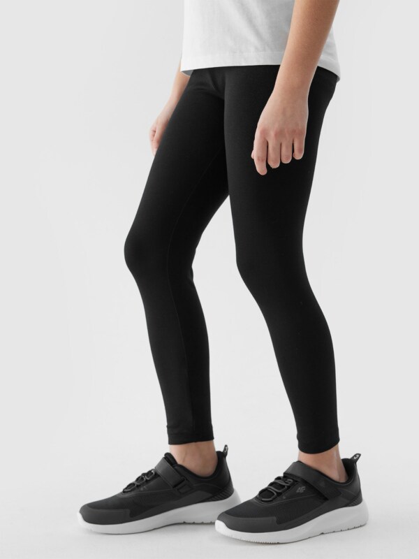 Matalan girls black recognized leggings