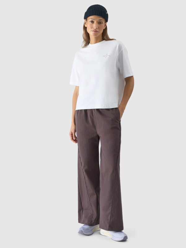 Casual wide leg trousers best sale