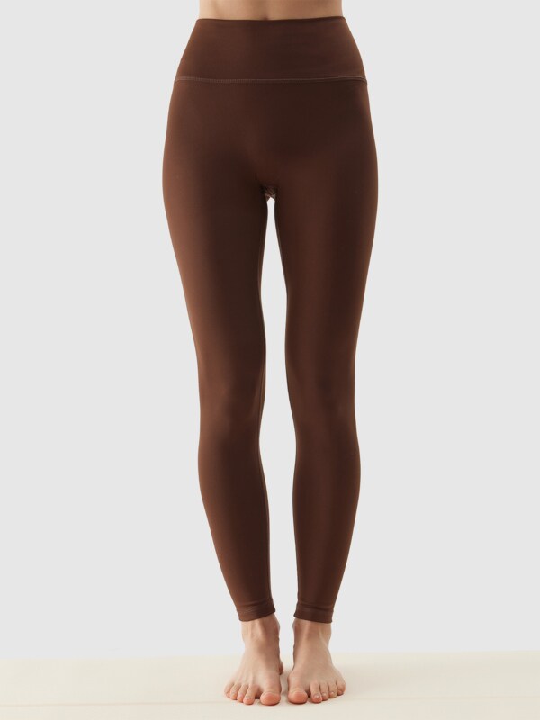 Brown leggings for women hotsell