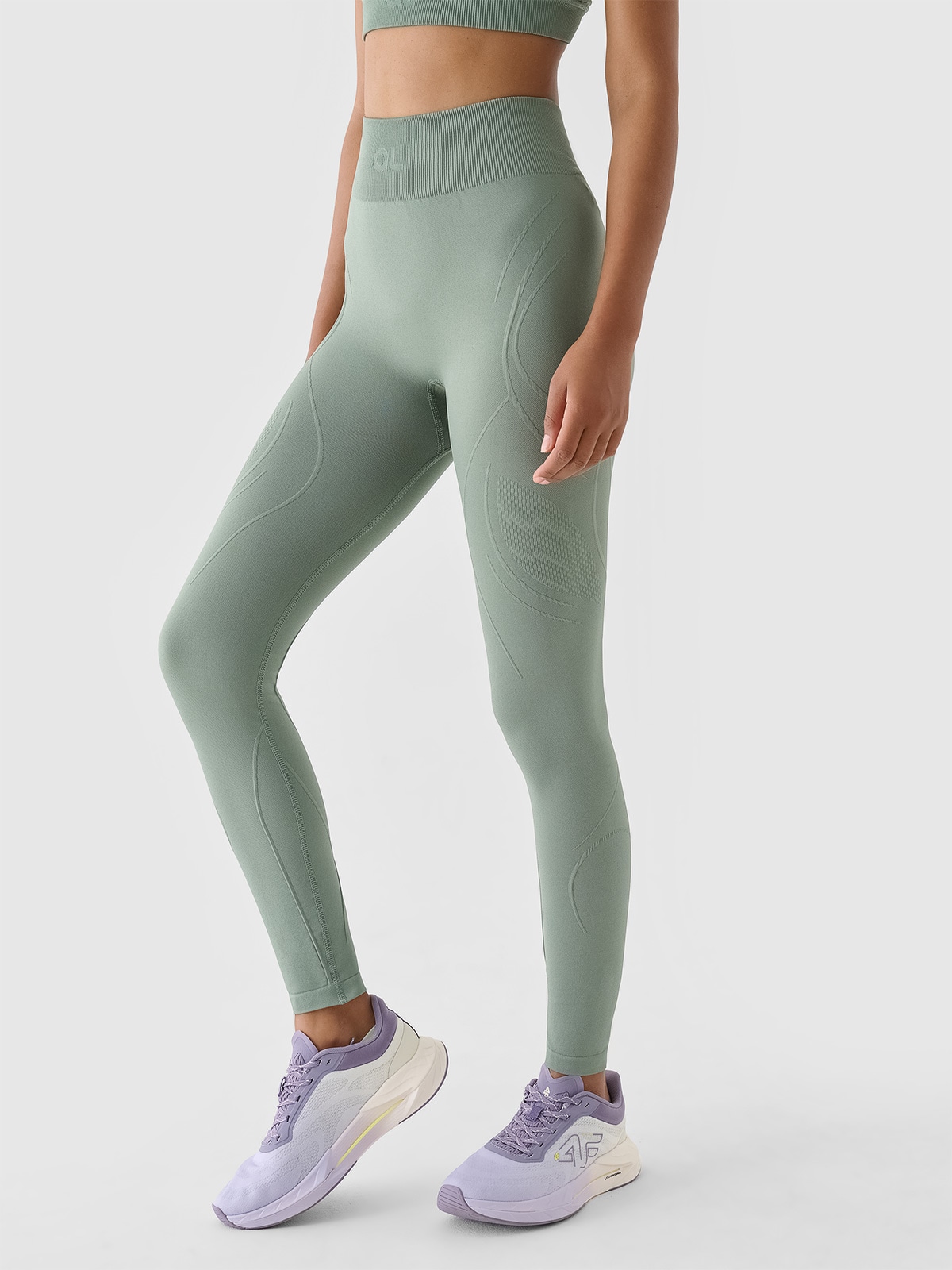 スパッツ・レギンス OFF WHITE Women Leggings OWCD023S23JER0010400 Beige J40KA0029-