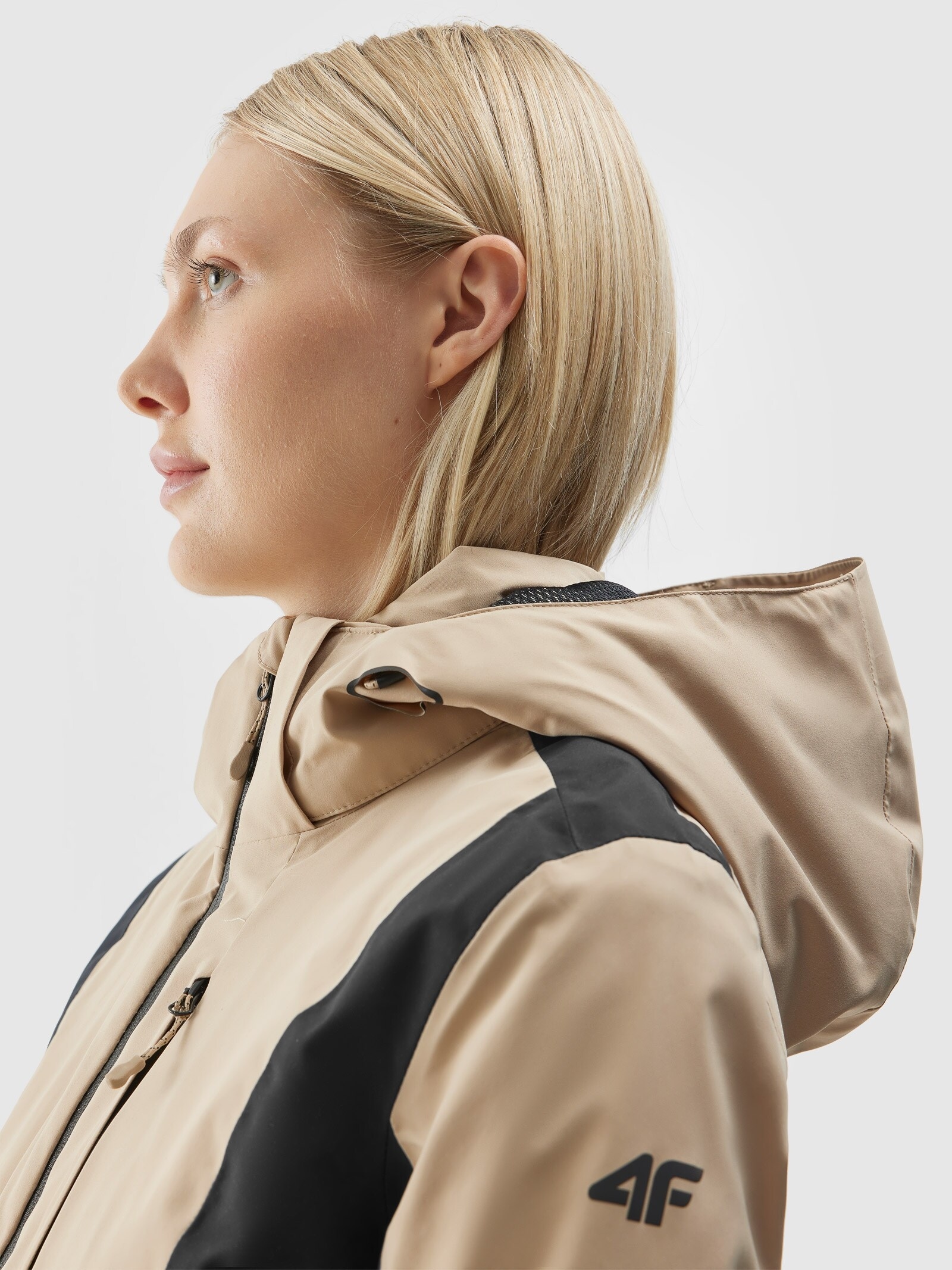 Women's ski jacket membrane 10000 - brown | 4F: Sportswear