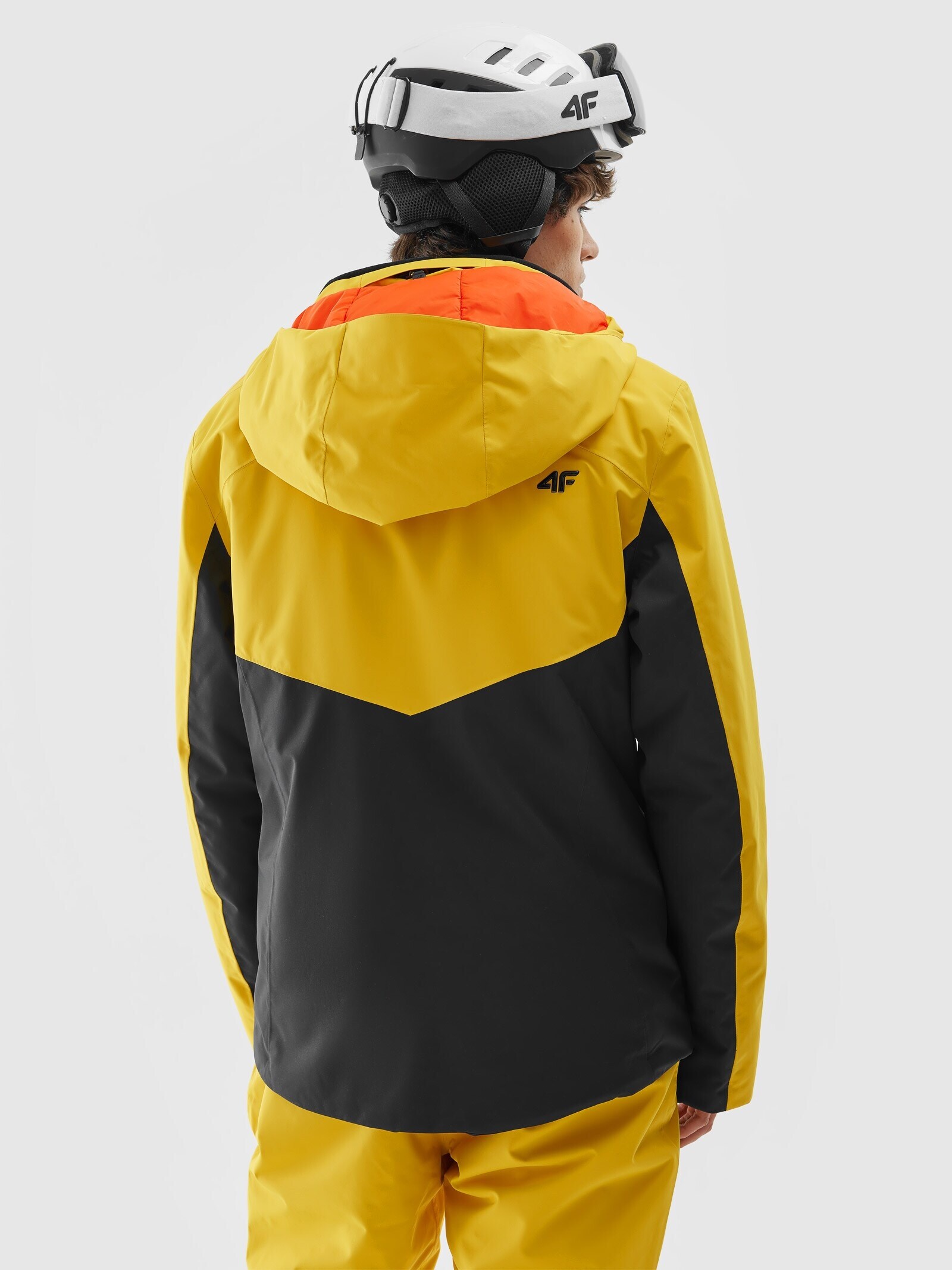 Men's 4FPro ski jacket Dermizax 20000 membrane - yellow | 4F Men's 4FPro ski jacket Dermizax 20000 membrane - yellow | 4F