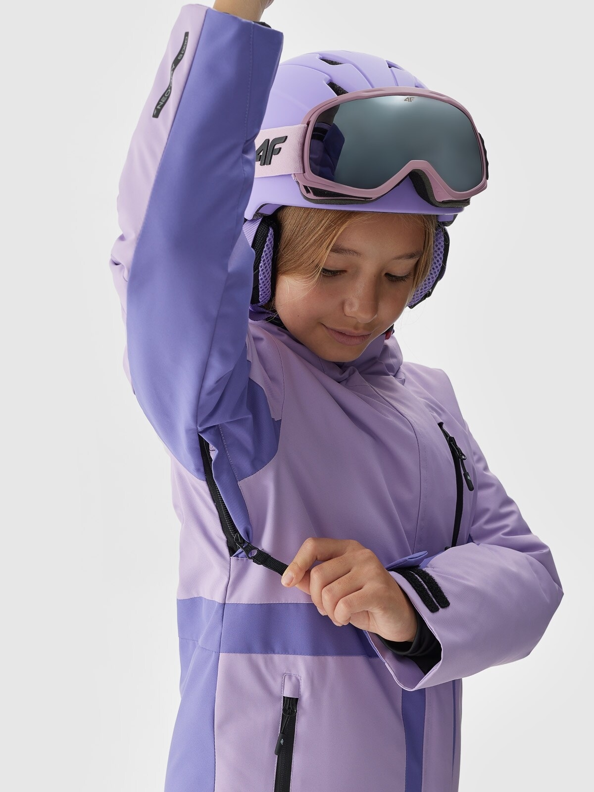 MOLESKIN COVERALL JACKET(DUSKY PURPLE) – ANCELLM