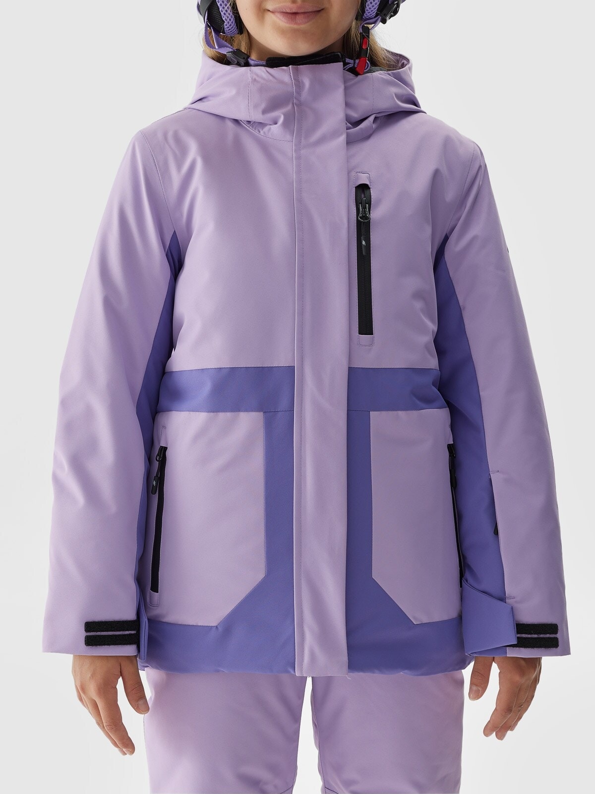 Girl's ski jacket 8000 membrane - purple | 4F: Sportswear Girl's ski jacket 8000 membrane - purple | 4F: Sportswear