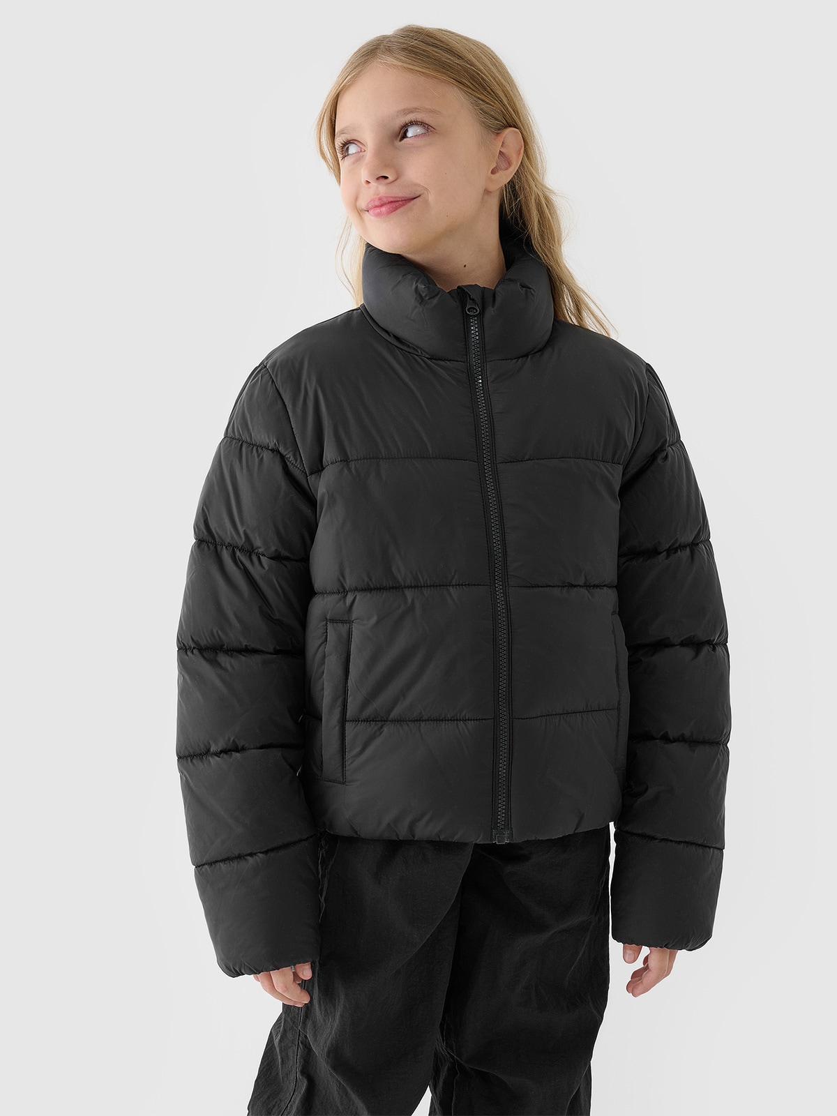 信頼も厚い Kurtka dziecięca syntetycznym wypełnieniem z puchowa カード