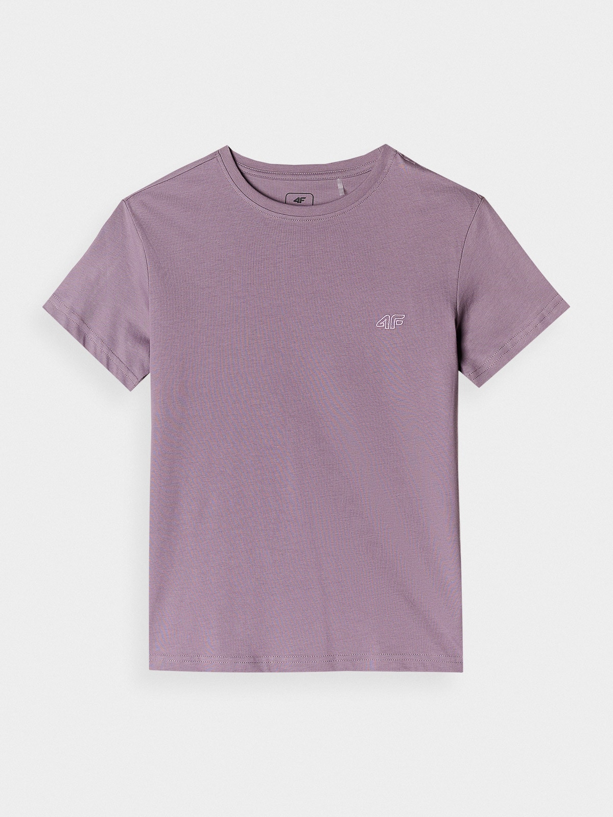 Girls' plain t-shirt - purple | 4F: Sportswear and shoes