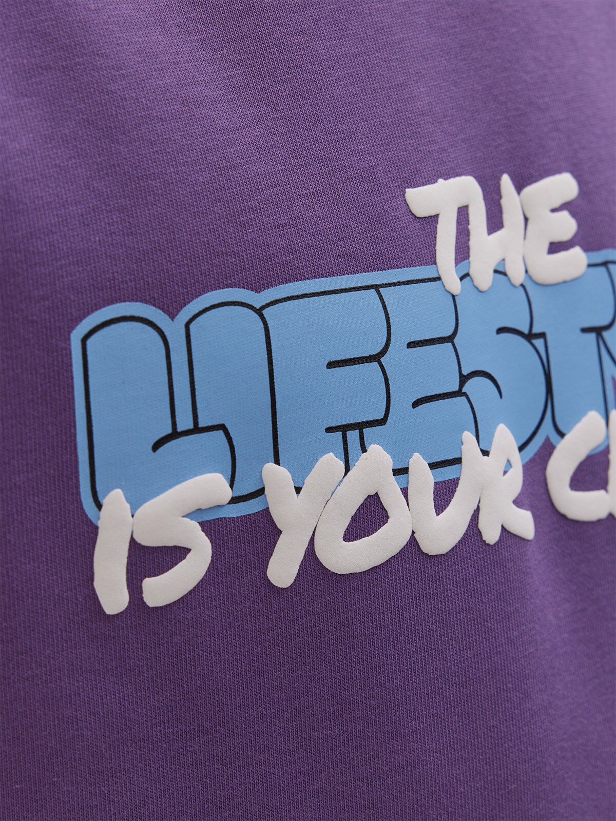 Boy's pullover hoodie - purple | 4F: Sportswear and shoes