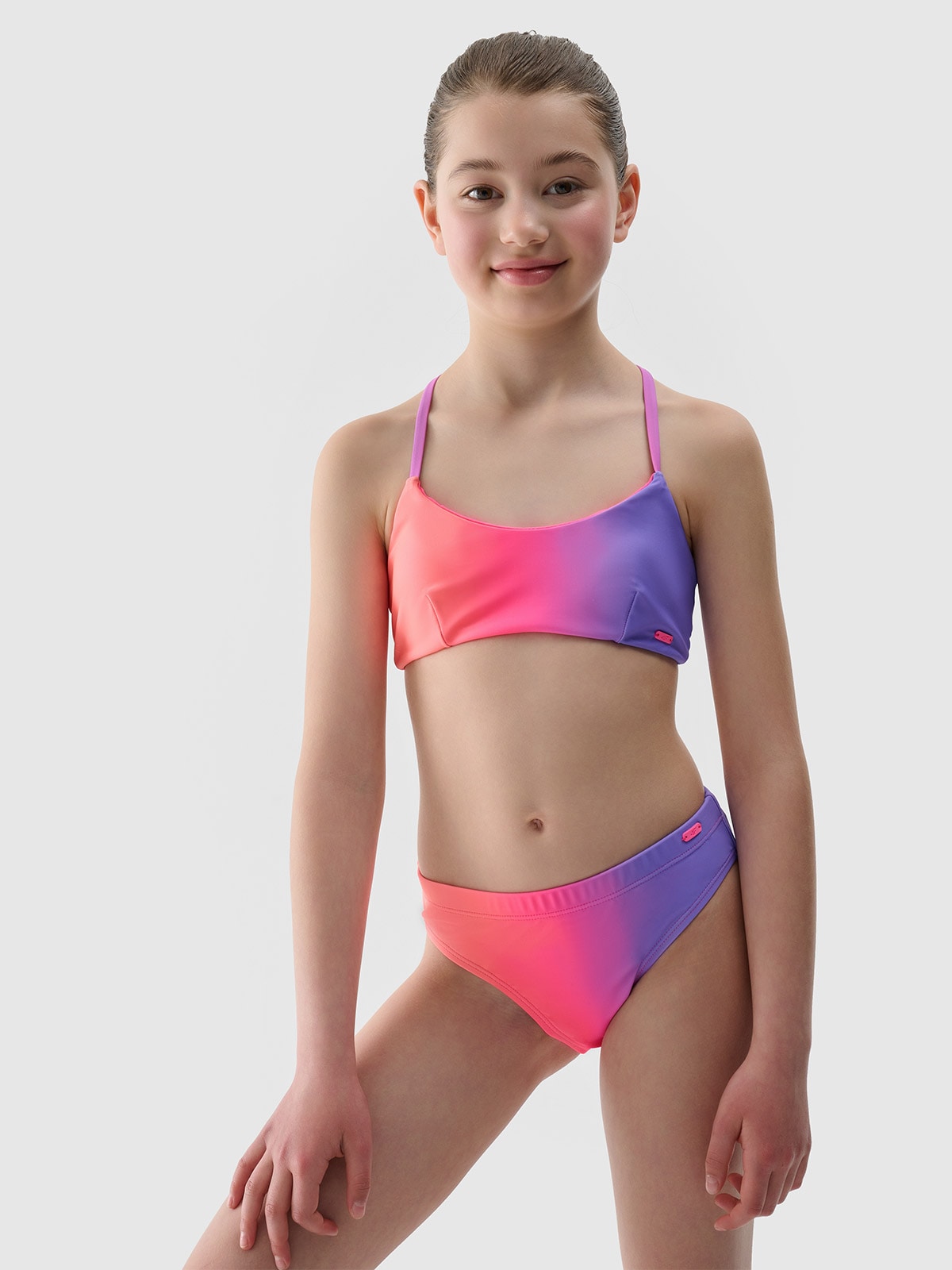 Girl's two-piece swimsuit - multicolour | 4F: Sportswear and Girl's two-piece swimsuit - multicolour | 4F: Sportswear and