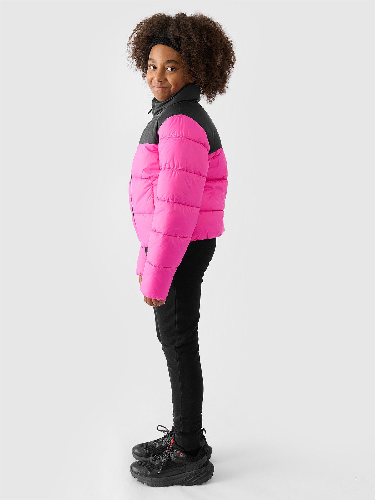 ジャケット SAVE THE DUCK Fucsia Anaya Jacket in Nylon Woman Save The Duck Fucsia Anaya Jacket In Nylon Woman In Pink
