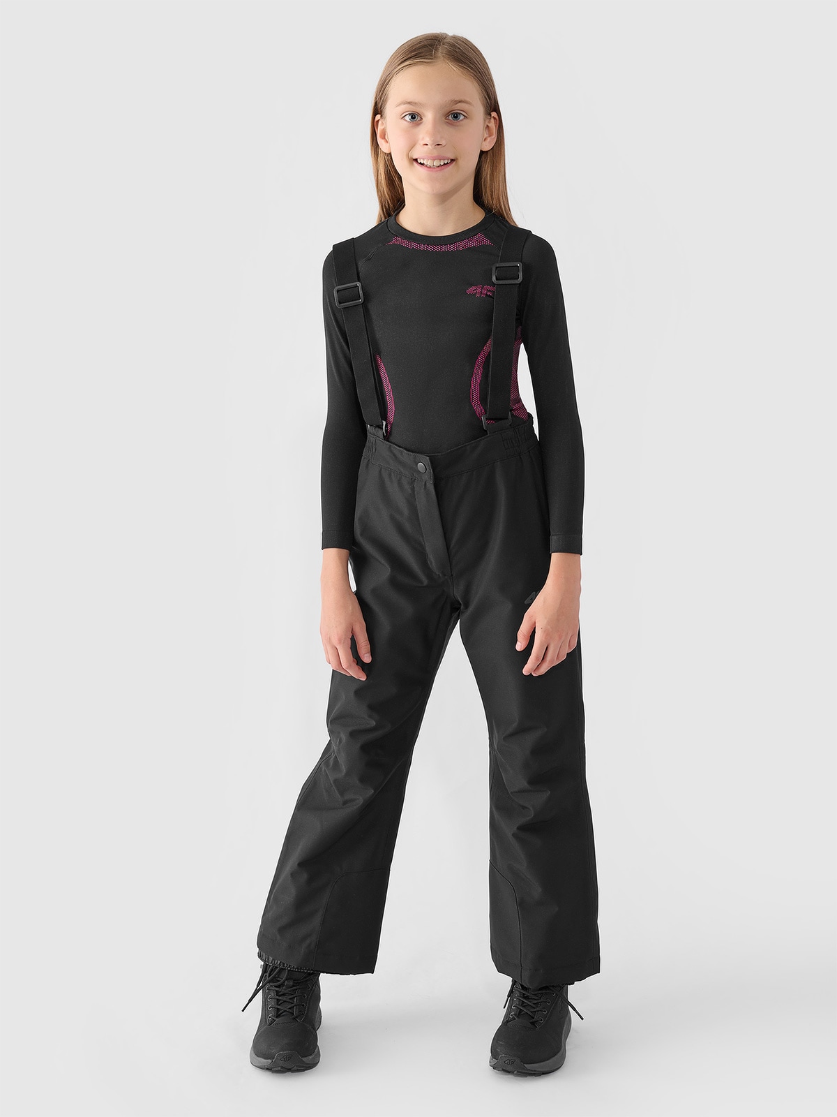 【HI FI FNK】Lake Wave Nylon Pants Ski pants membrane 5000 girls - black | 4F: Sportswear and shoes