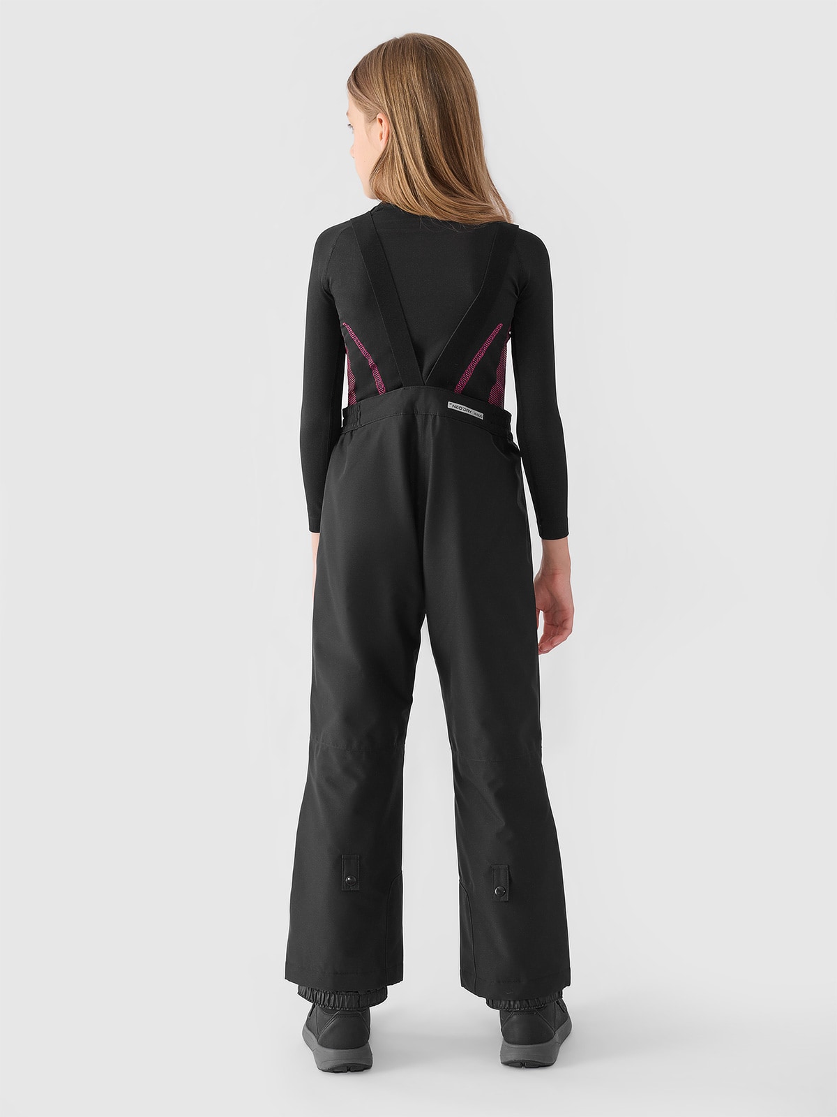 Ski pants membrane 5000 girls - black | 4F: Sportswear and shoes