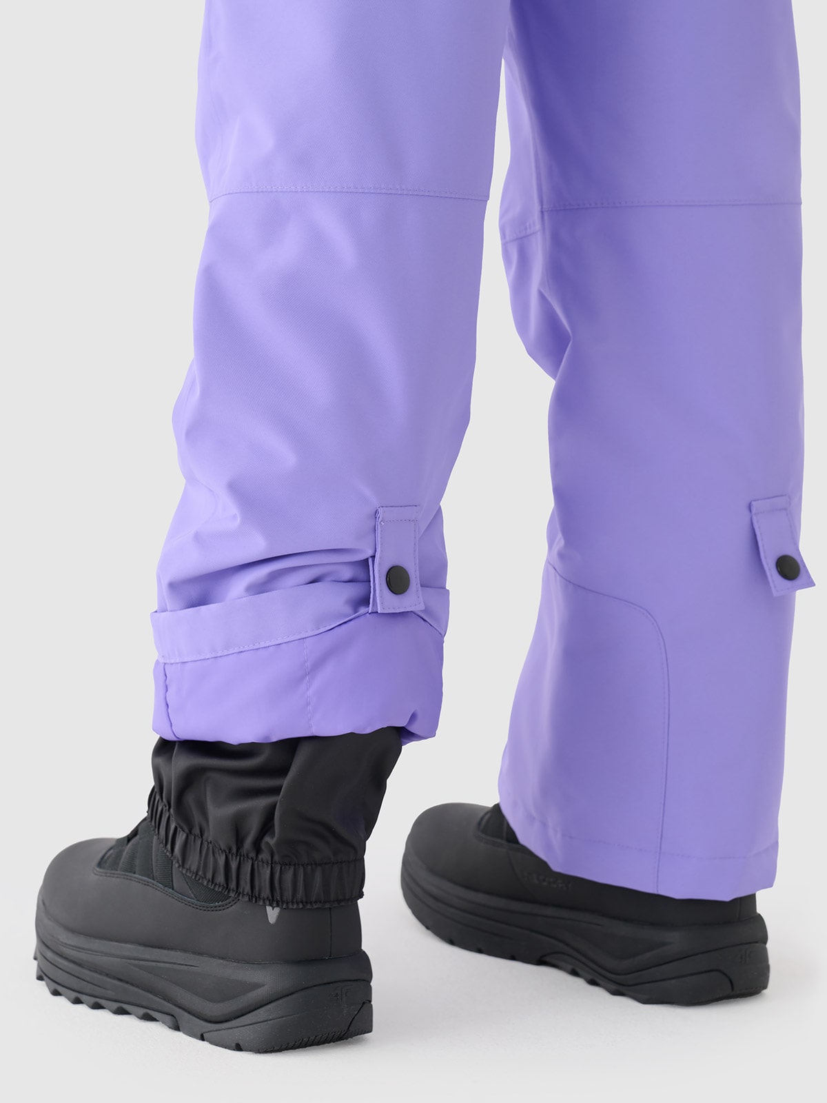 Ski pants membrane 5000 girls - purple | 4F: Sportswear and