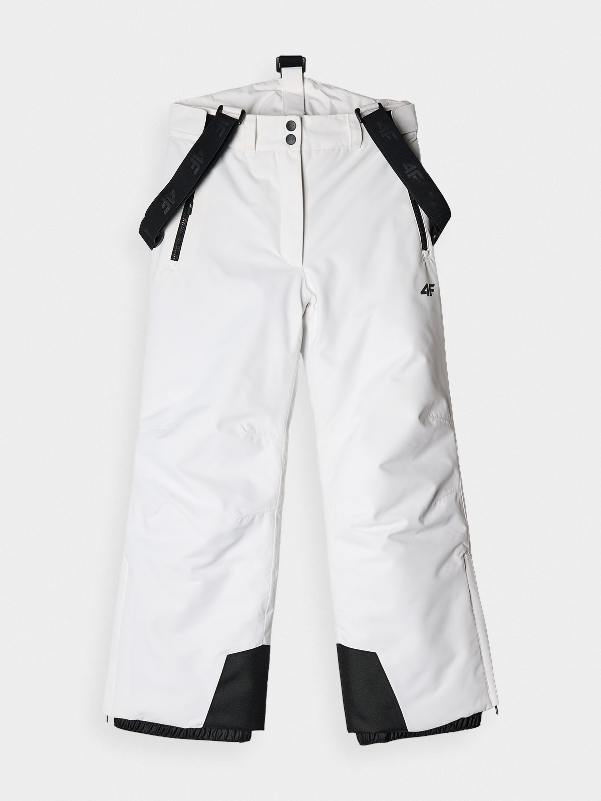 Ski pants membrane 8000 girls - white | 4F: Sportswear and shoes
