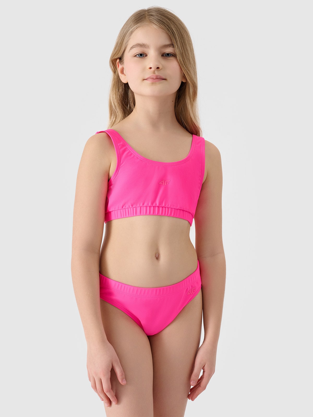 【PORTERNA】Hemp pink swimsuit Kennedy Bottoms - Pink Palm – Hazen Swimwear