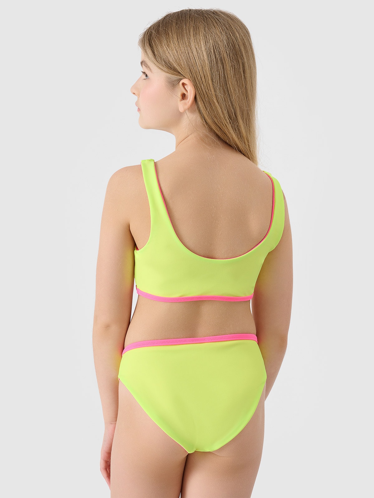 Neon green two piece swimsuit outlet