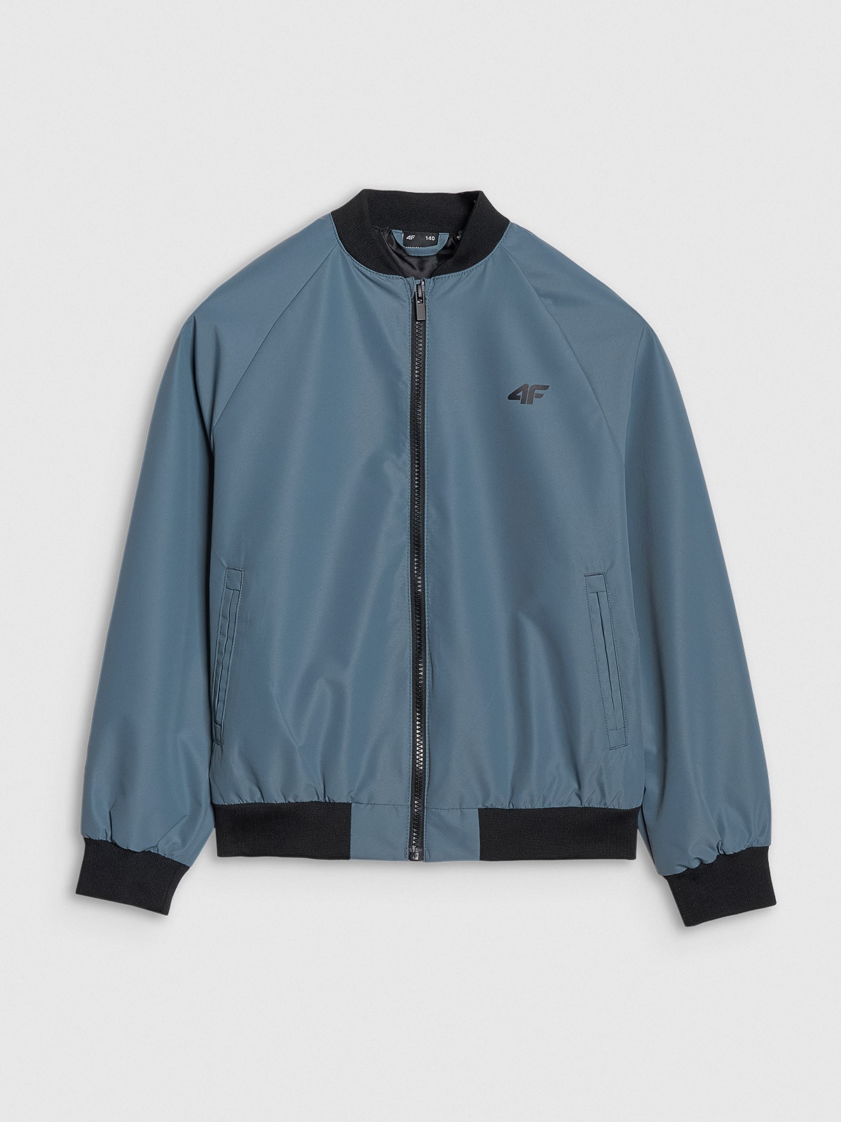 Boy's transitional bomber jacket - blue | 4F: Sportswear and