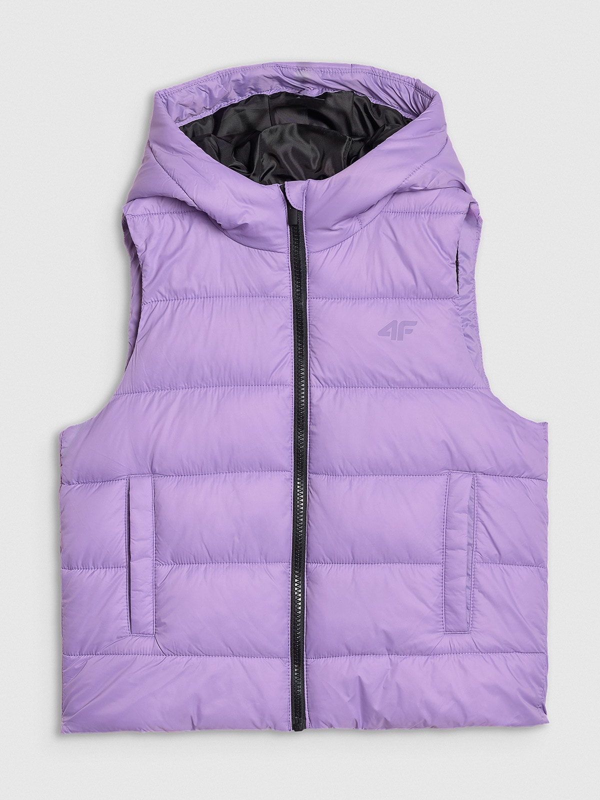Girl's synthetic-fill down vest - purple | 4F: Sportswear