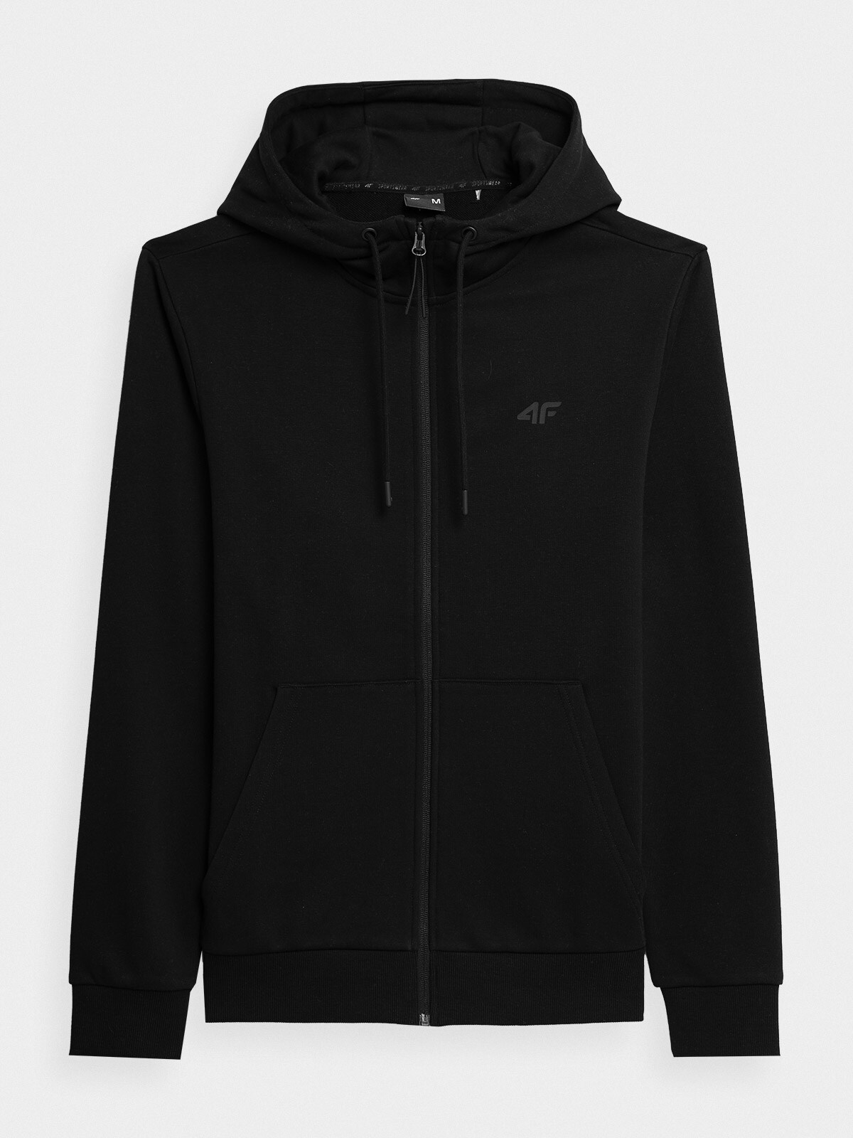 Men's zip-up sweatshirt with hood | 4F: Sportswear and shoes