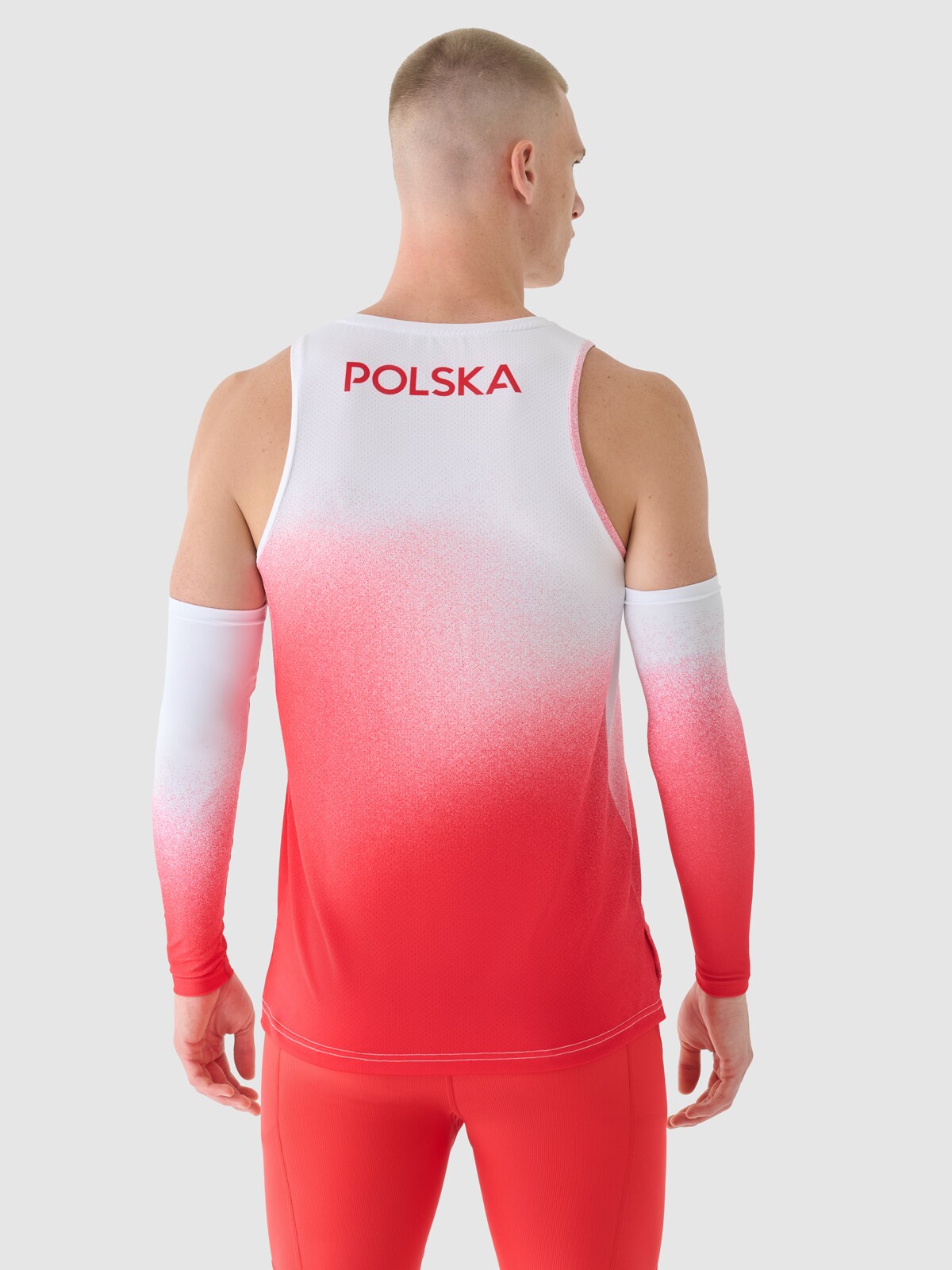 4F x PZLA men's starting tank top - red | 4F: Sportswear and
