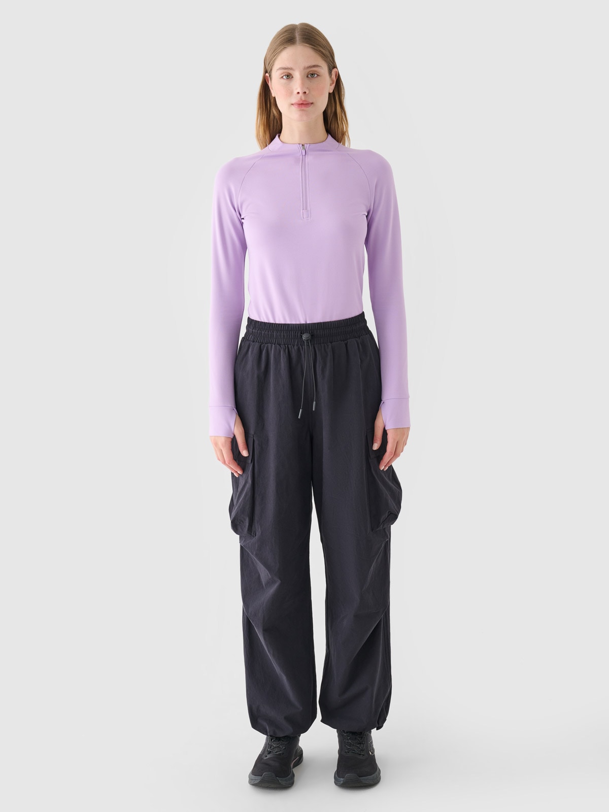 Longsleeve slim smooth women's - purple | 4F: Sportswear and Longsleeve slim smooth women's - purple | 4F: Sportswear and