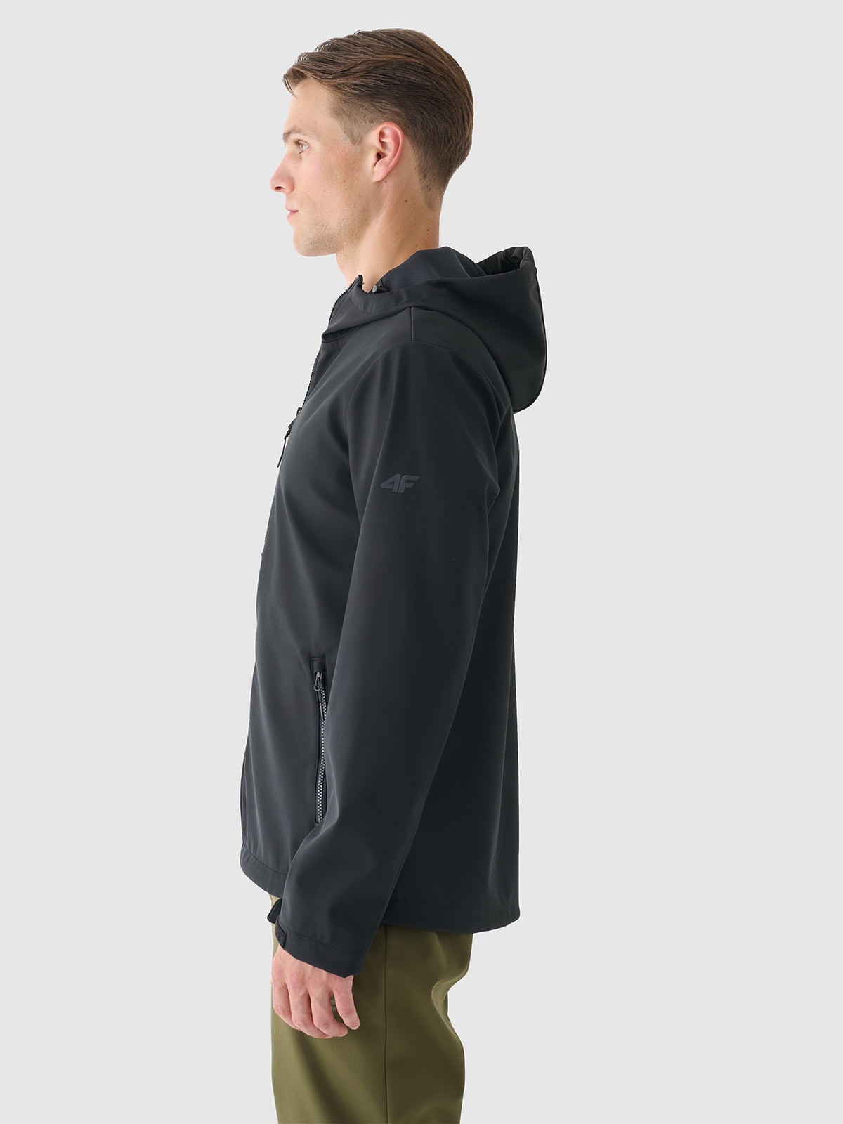 マニプリ Kurtka softshell wiatroodporna membrana 8000 męska - khaki