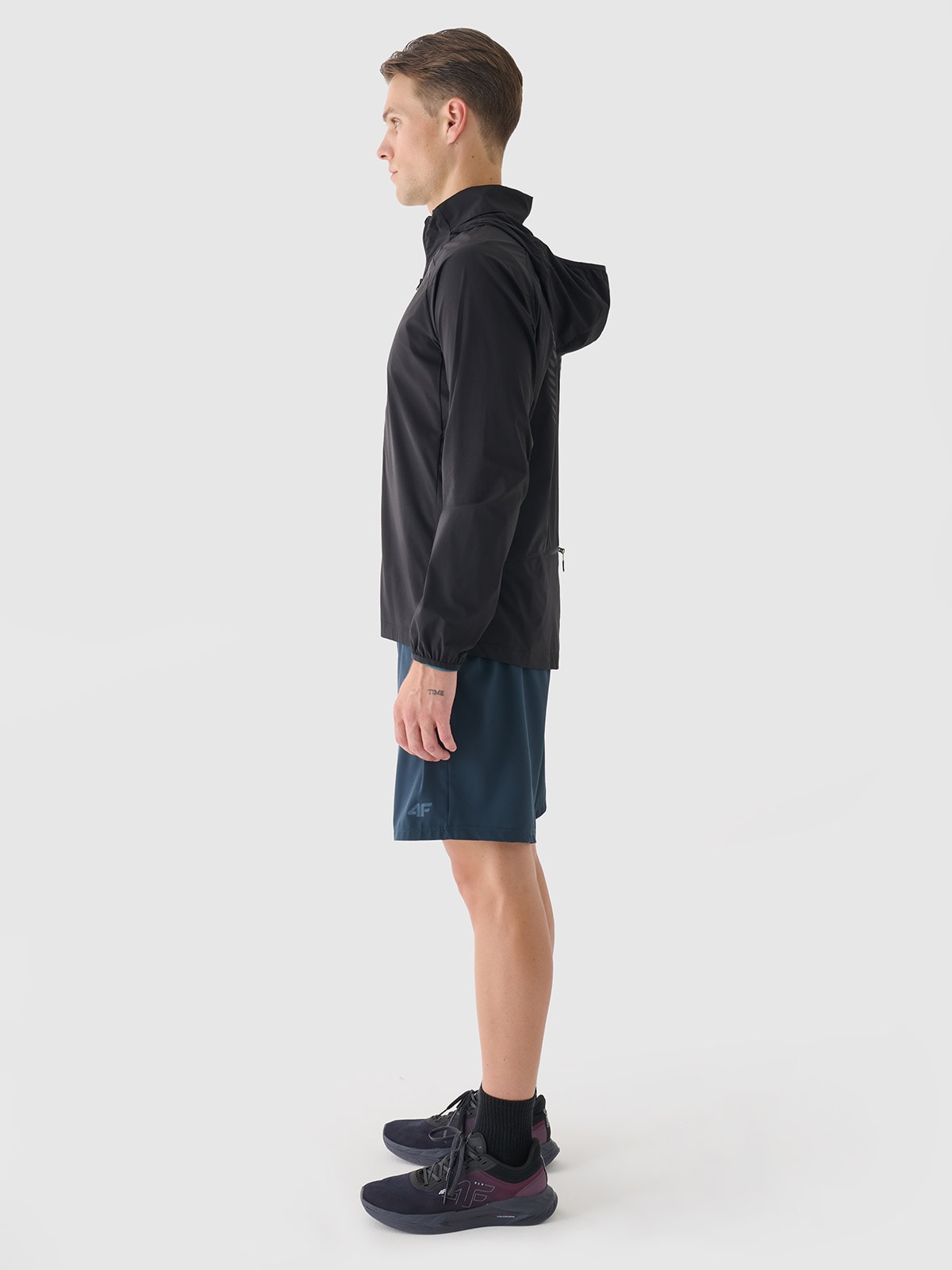 Men's Ultralight Running Jacket - Black | 4F: Sportswear and
