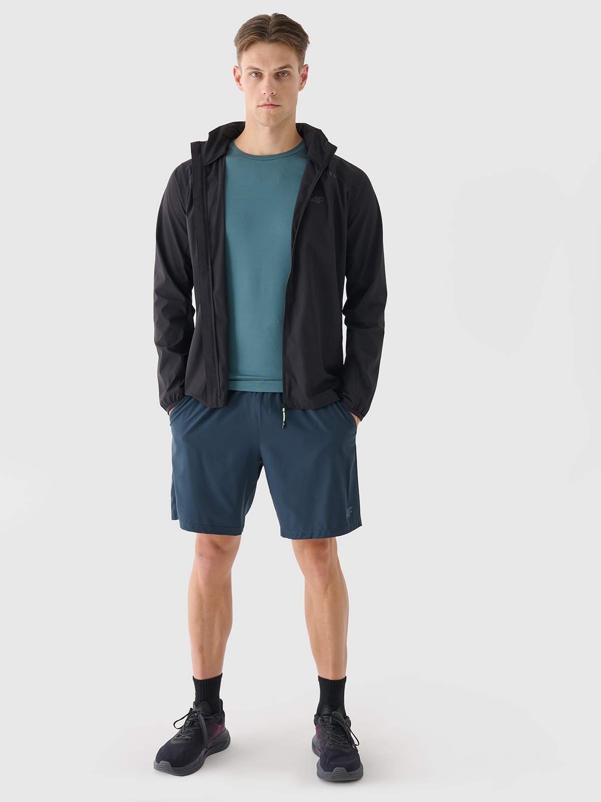Men's Ultralight Running Jacket - Black | 4F: Sportswear and