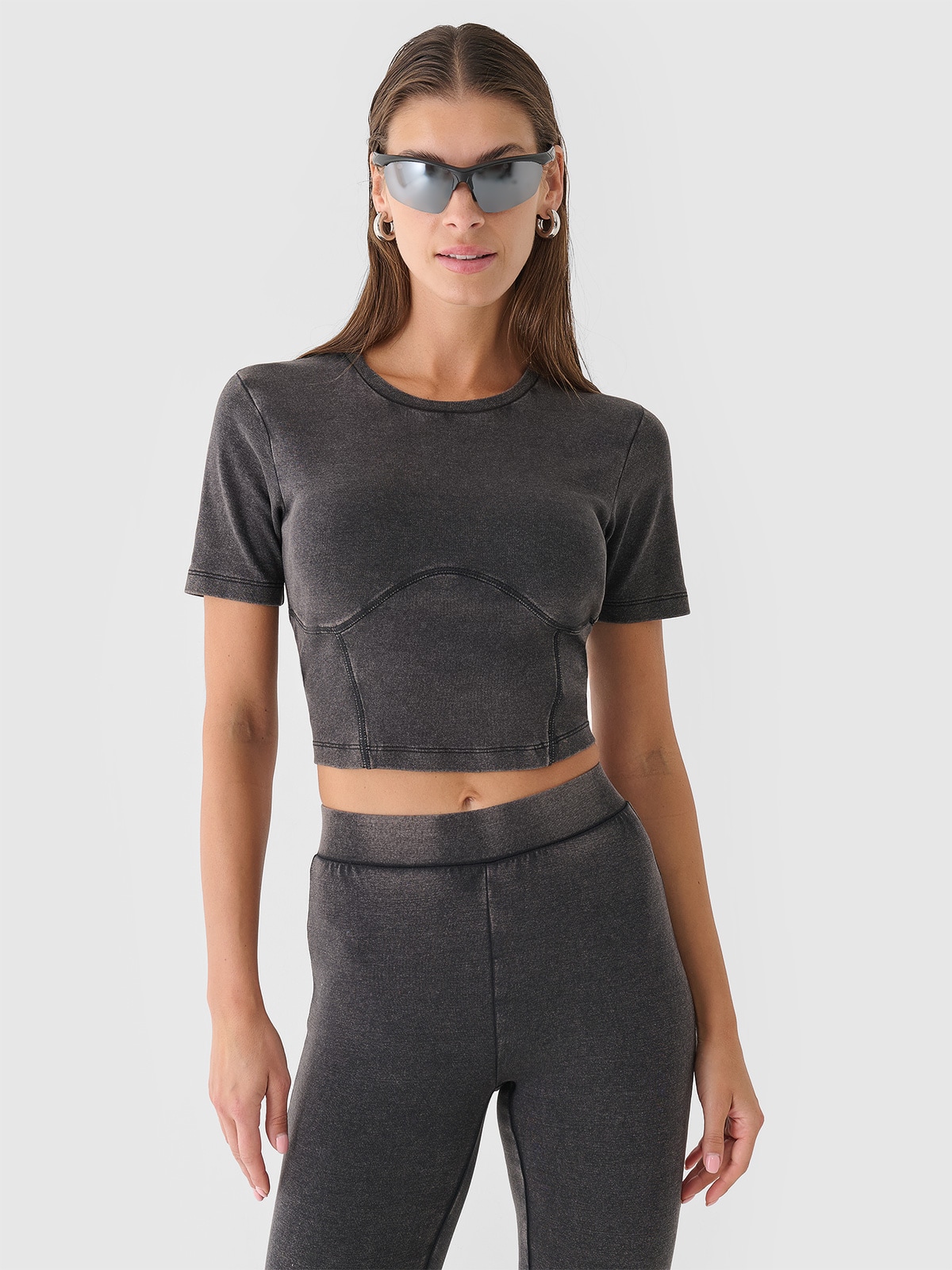 売れ筋商品|||プラーナ カットソー トップス レディース Everyday Crop T-Shirt - Women's Black prAna Everyday Vintage-Washed Graphic Crop T-Shirt - Women's