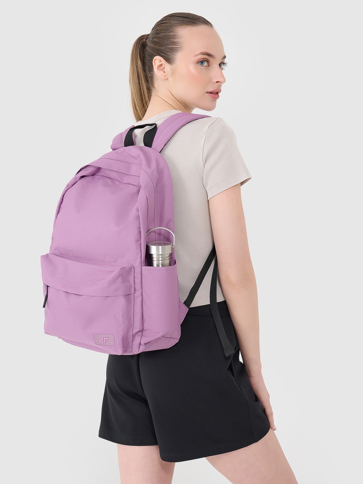 ★NOIAGO★ Nylon Daily Backpack Pink NOI1538 DAILY Backpack - PINK