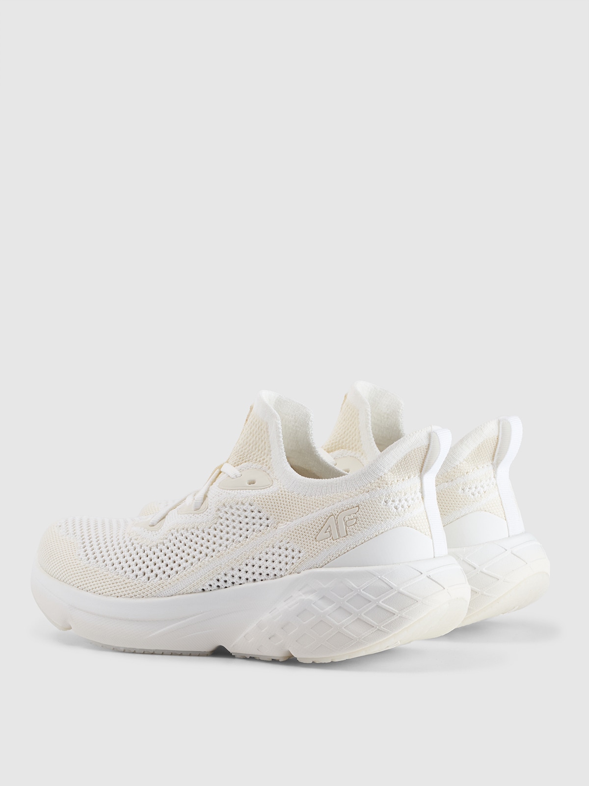 Women's low Velocity E-knit sneakers - white | 4F