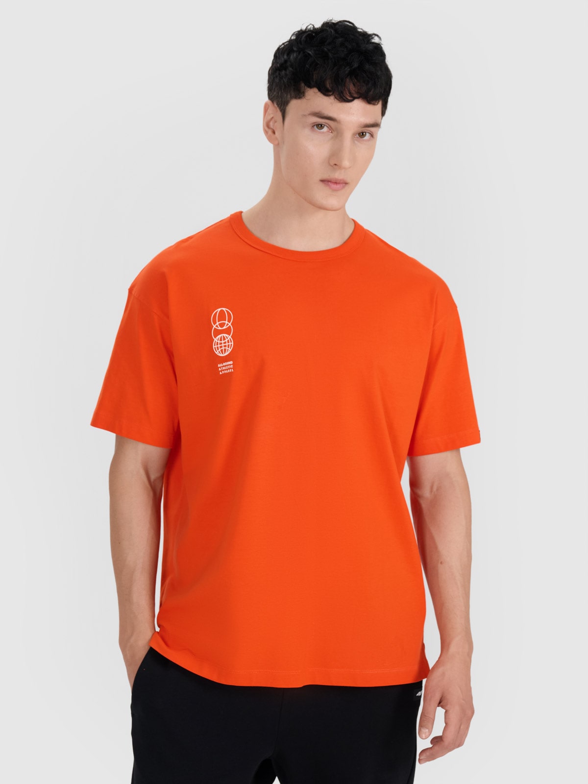Tシャツ・カットソー SAVE THE DUCK Men T-shirt Red DT1194MBESY20 70020 SAVE THE DUCK(セイブザダック)のメンズ Tシャツ・カットソー
