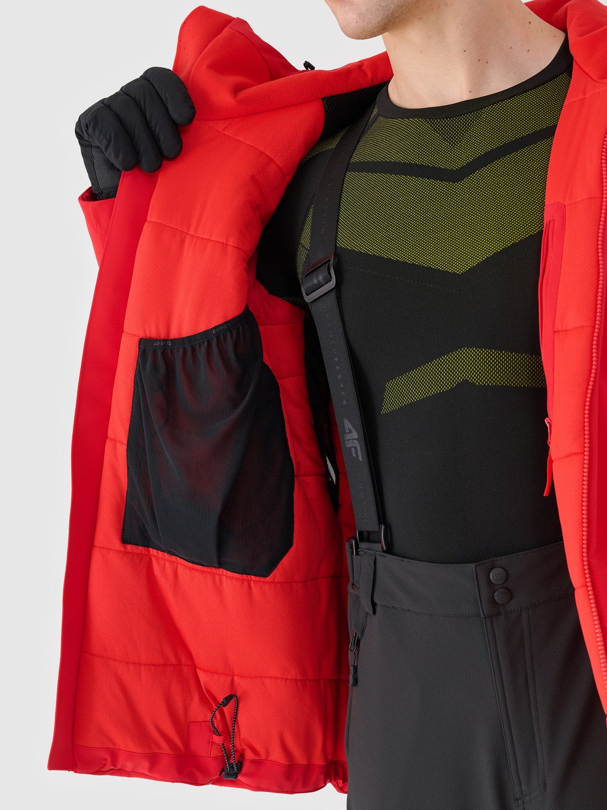 4FPro ski jacket Dermizax 20000/20000 membrane men's - red