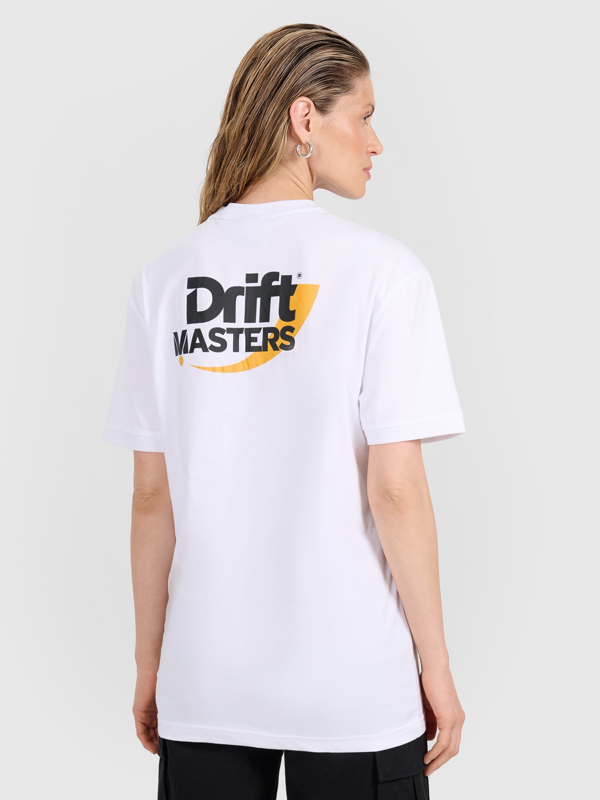 T-shirt regular z nadrukiem uniseks 4F x Drift Masters